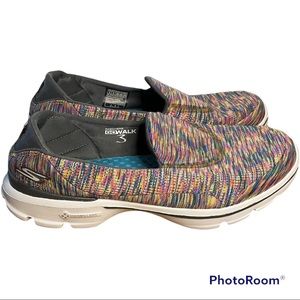 Women’s multi-colored Skechers GoWalk3